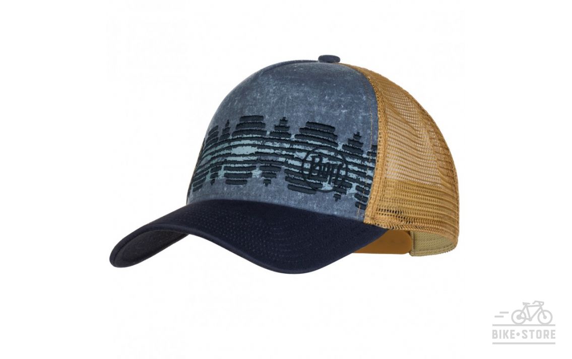 Кепка Buff TRUCKER CAP tzom stone blue